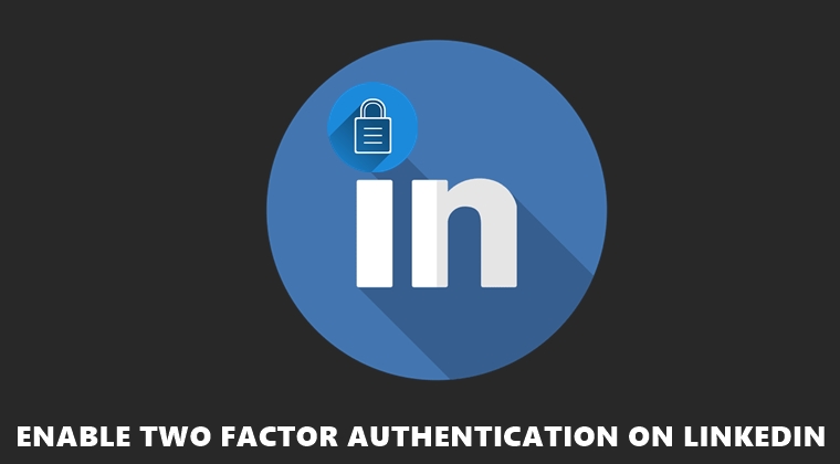 two factor authentication linkedin