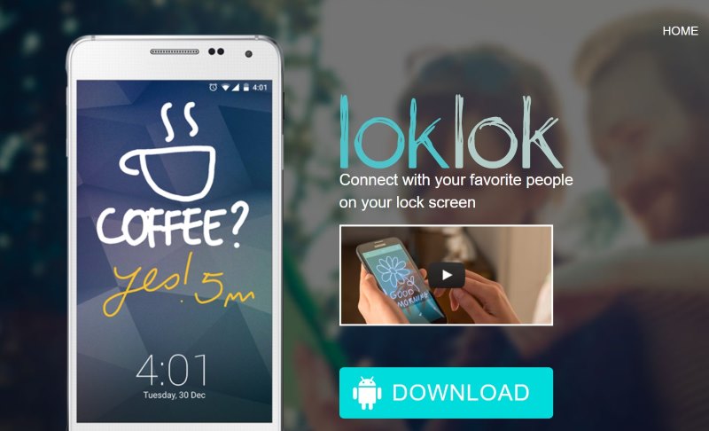 LokLok lock screen app