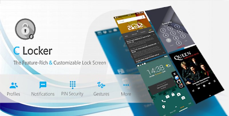 c lock screen launcher