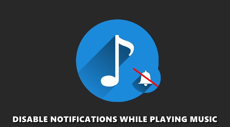 disable notifications music
