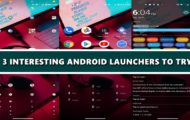 interesting launchers android