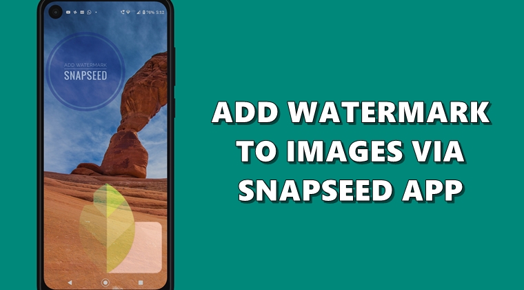 snapseed watermark
