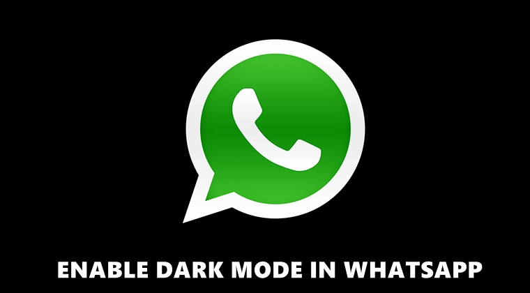 whatsapp beta dark mode