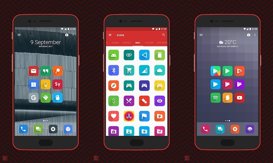 Elta flat style icon pack