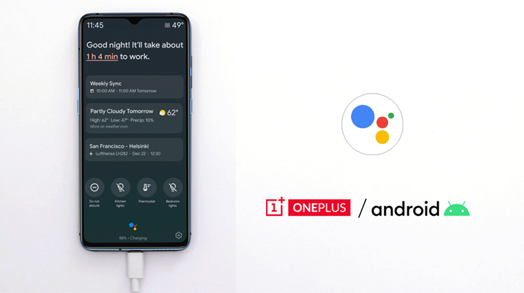 Google Assistant Ambient Mode Arriving On OnePlus Phones