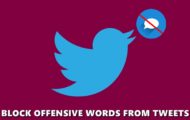 block offensive tweets