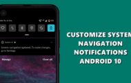 customize notifications
