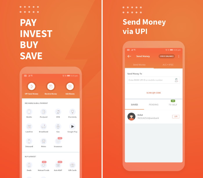 Freecharge UPI payments android