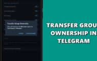 group ownership telegram