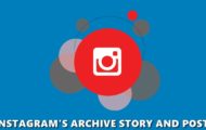 instagram archive feature