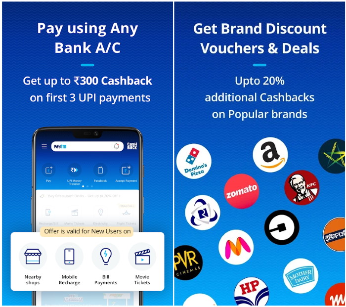 Paytm UPI for new user