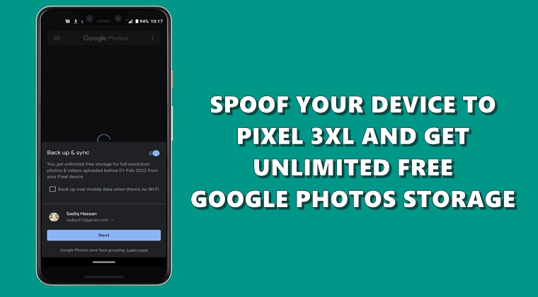 spoof pixel3xl