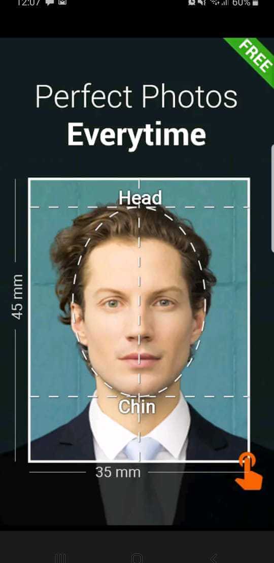 free passport photo app