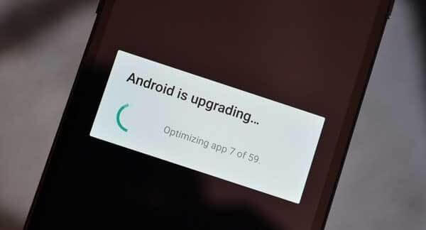 How to fix error Android is starting optimizing app