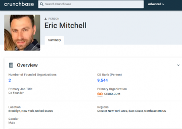 Eric Porat's Profile on Crunchbase