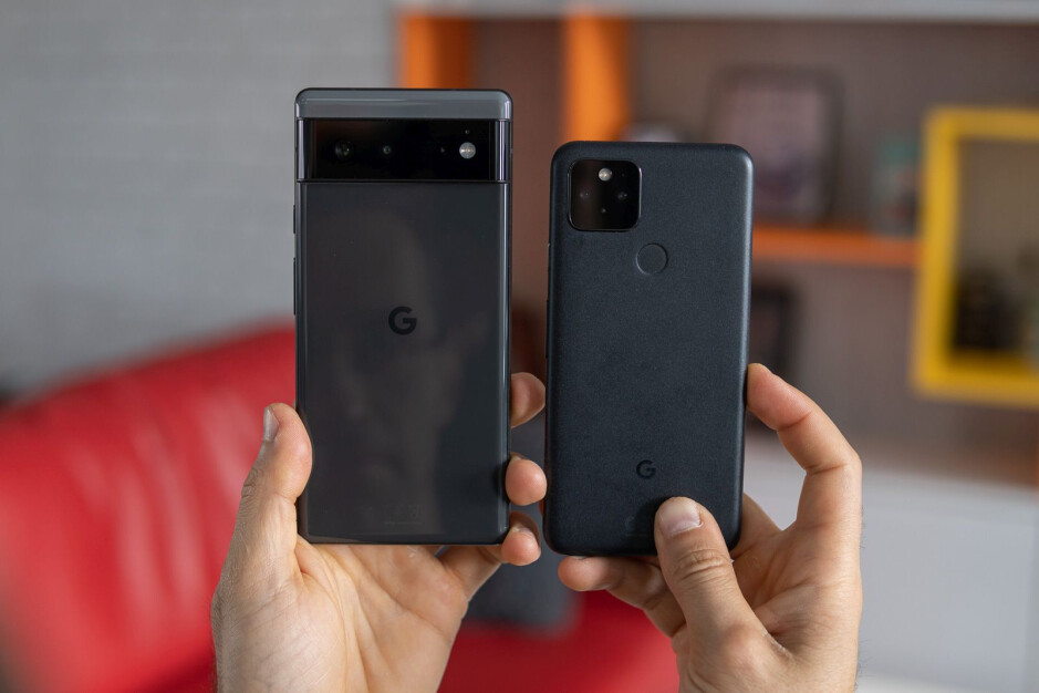 Google Pixel 6 Pro's camera VS Pixel 5's