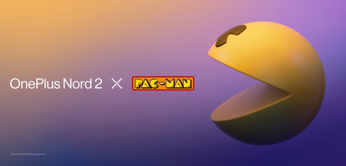 The OnePlus Nord 2 PacMan Edition 