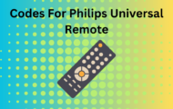 Codes For Philips Universal Remote