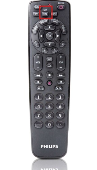 Philips remote for WebTV SAT or DTV 
