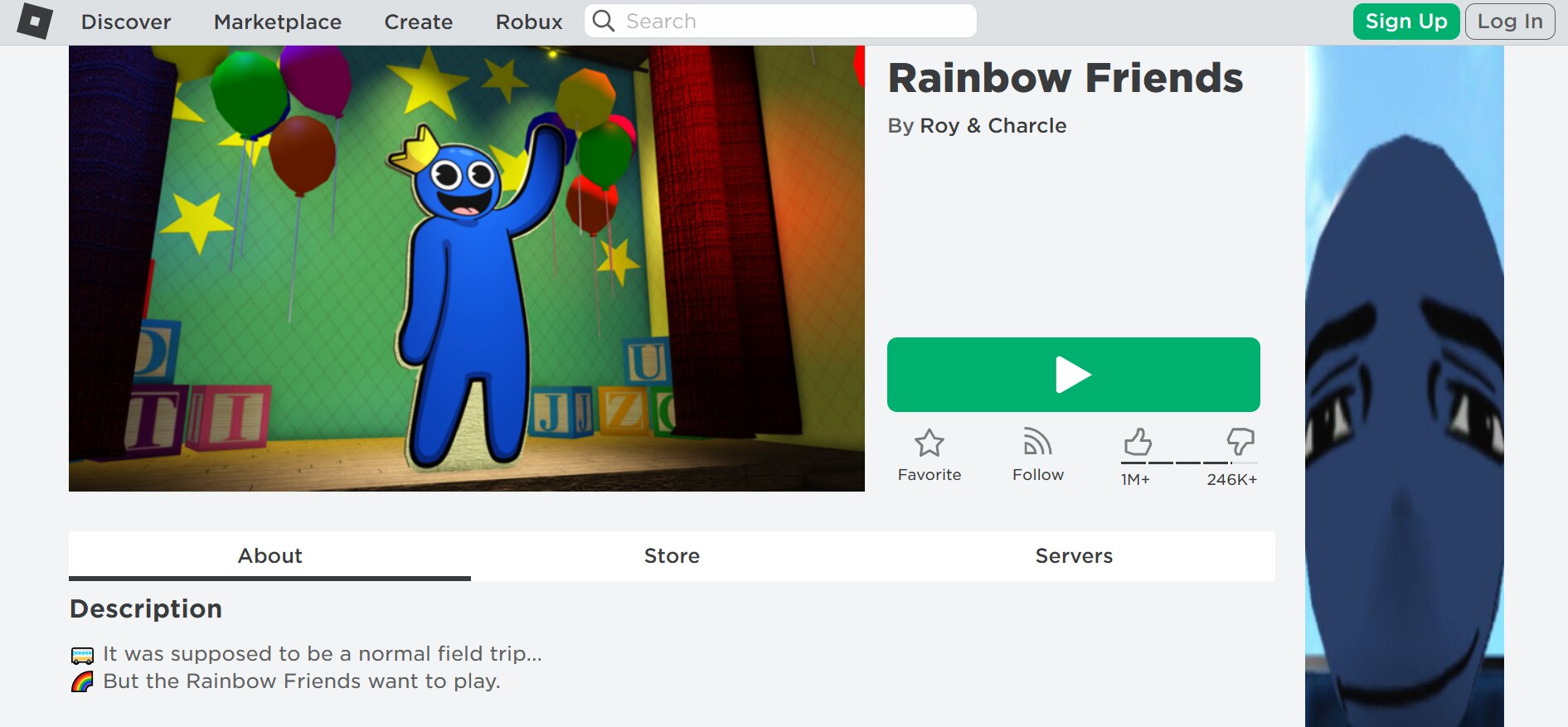 Rainbow Friends Characters