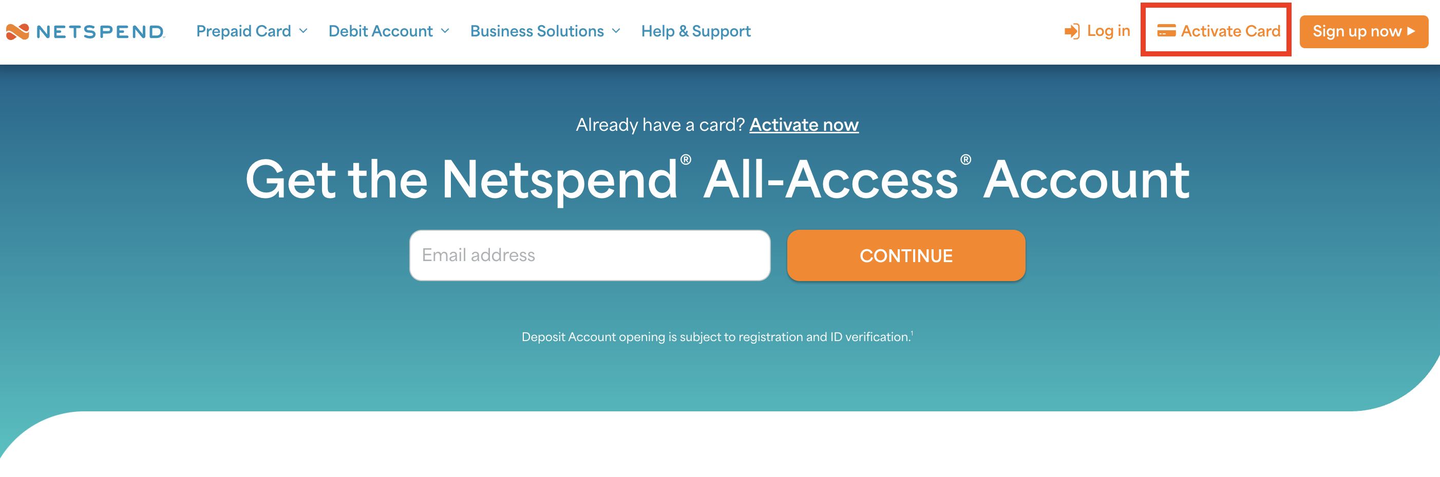 Netspend Activate Card