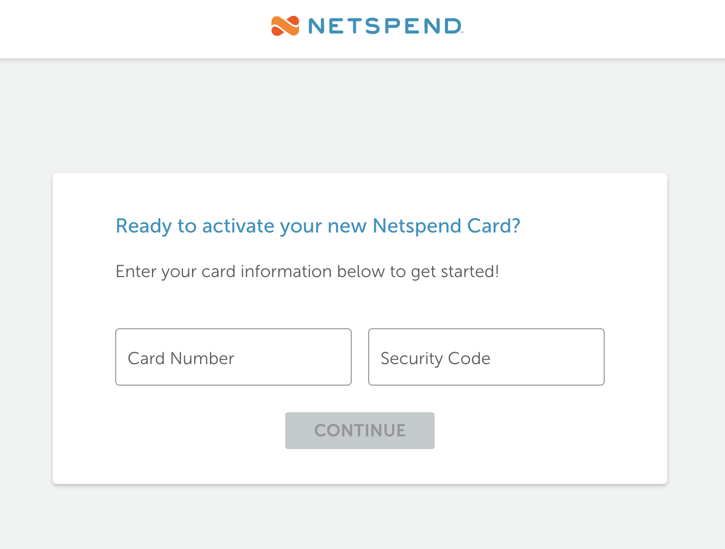 Netspend card details
