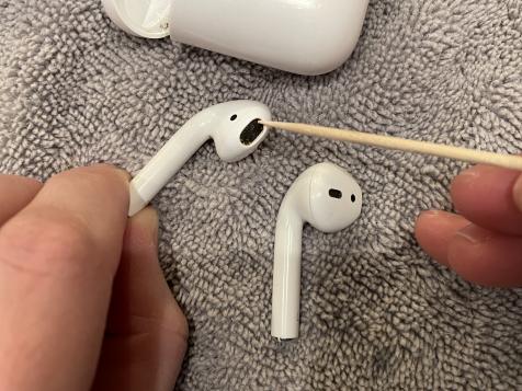 Clean your airpods