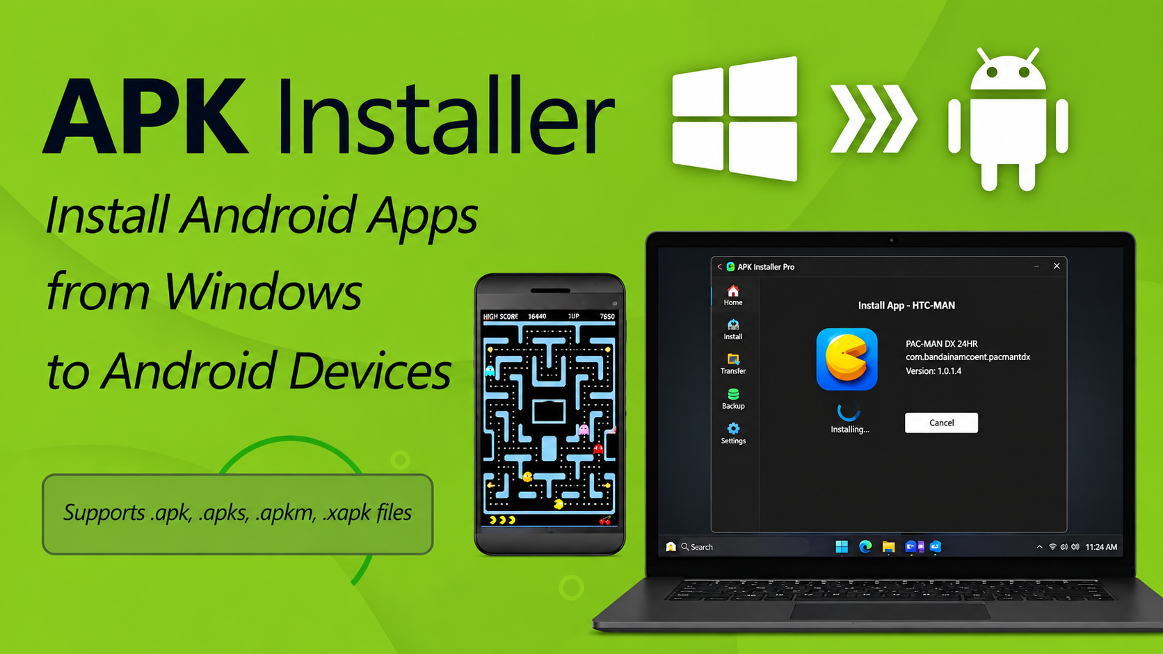 APK Installer Pro_ Windows to Android